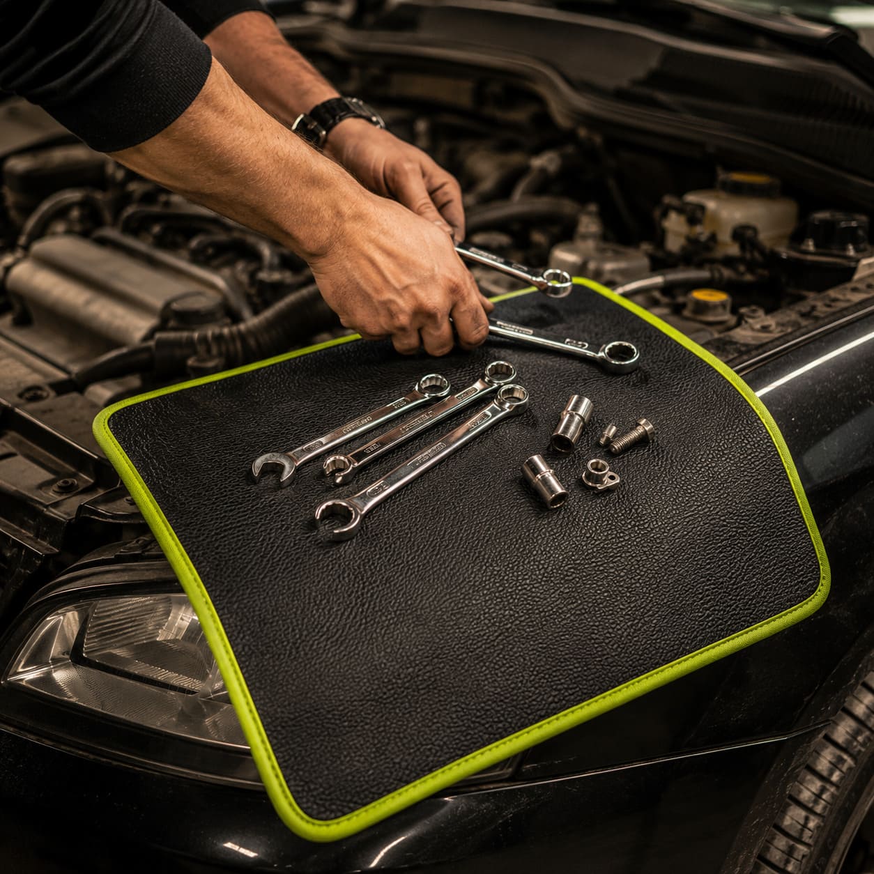 Tapis Magnétique pour Outils — Set 3 Pièces Flexibles