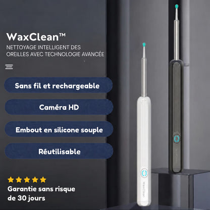 WaxClean® : le nettoyage intelligent des oreilles avec caméra HD