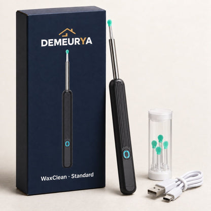 WaxClean® : le nettoyage intelligent des oreilles avec caméra HD