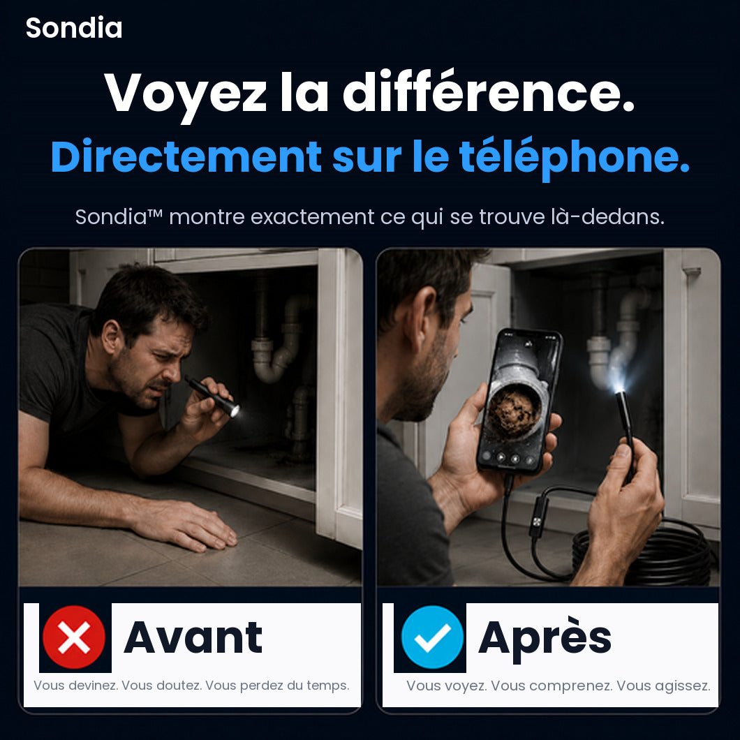 Sondia™, voyez ce que vous n'atteindrez jamais