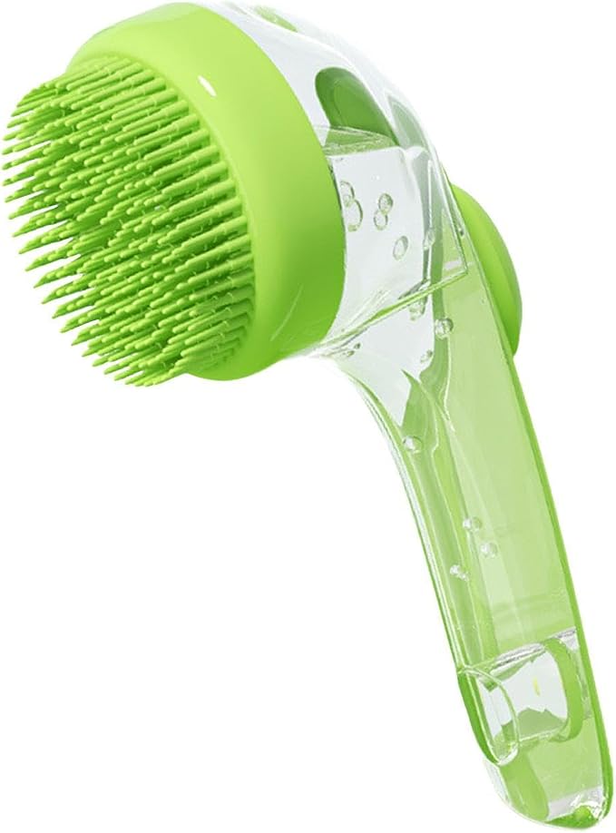 Brosse à Shampoing Massante 2 en 1 pour Chien & Chat