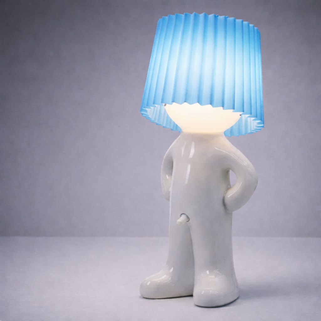 Mr Lampadaire — La lampe personnage qui fait sourire