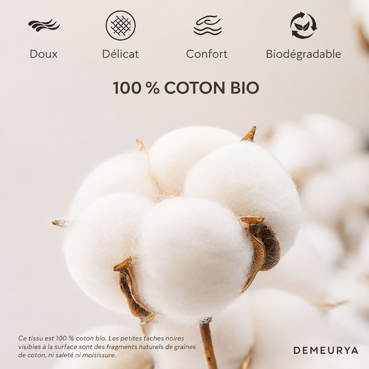 Sac à Pain en Cire d'Abeille – 100% Coton Bio