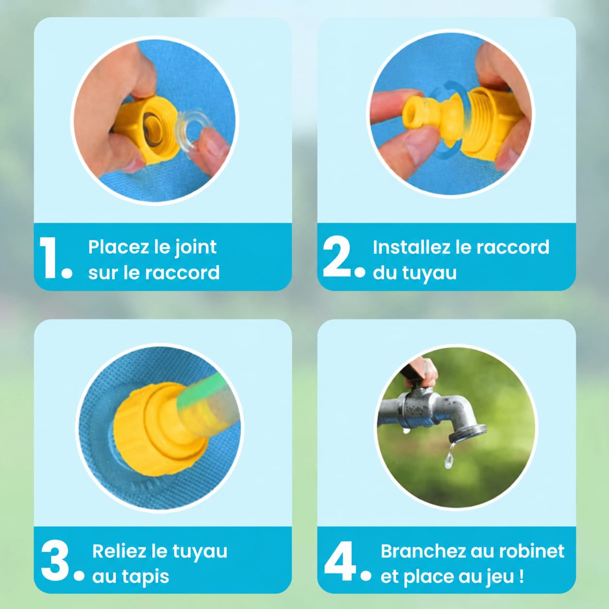Tapis d'Eau Rafraîchissant pour Chien