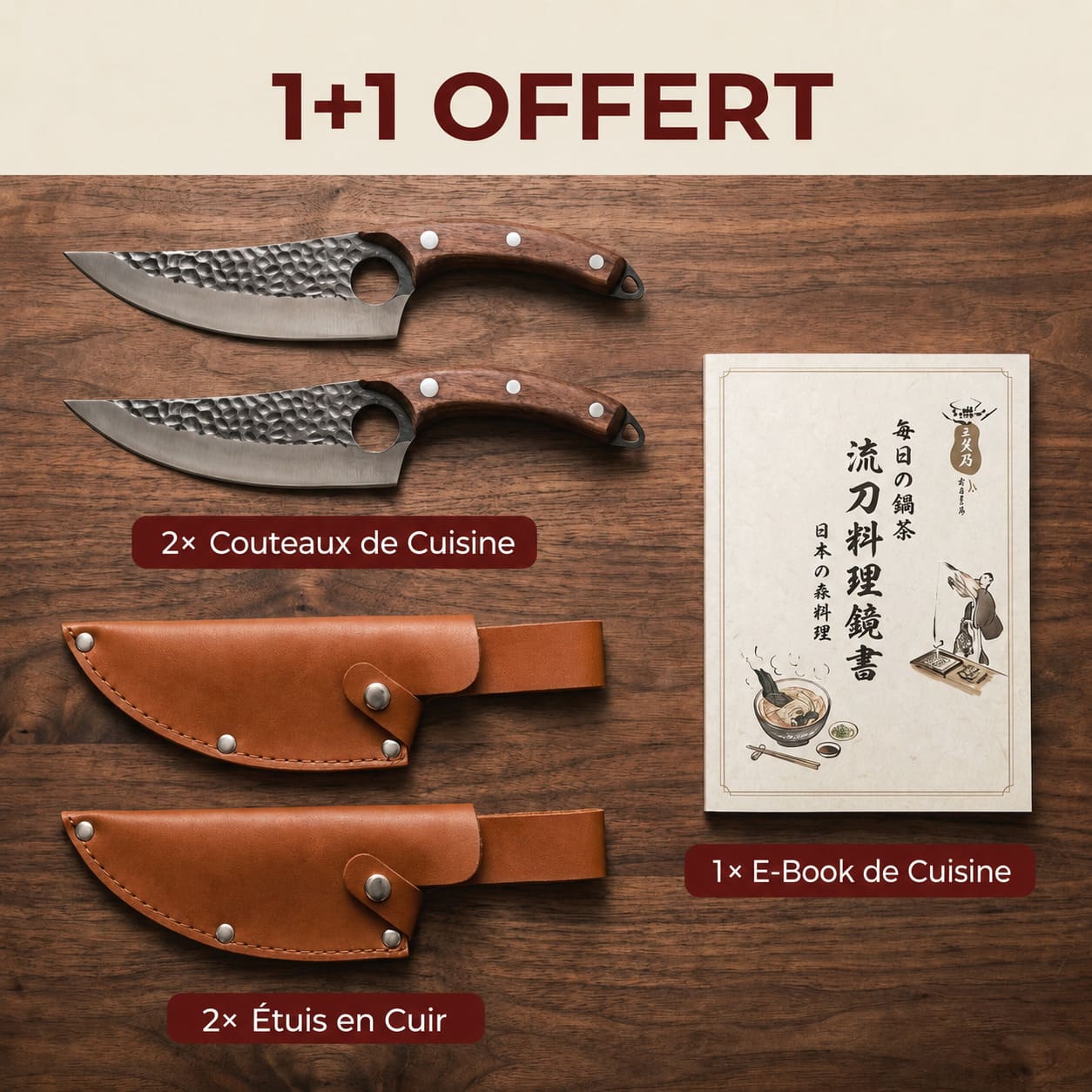 Couteau Japonais Forgé — Katanuki