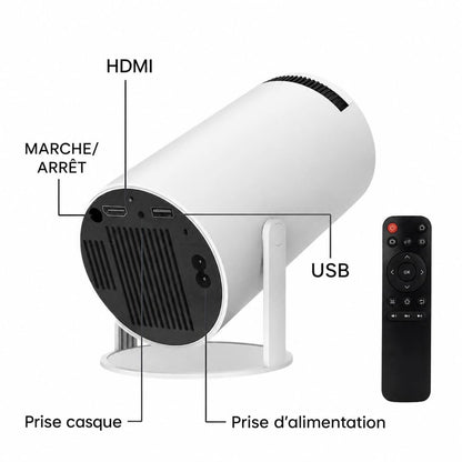 HomeVision - Projecteur Portable