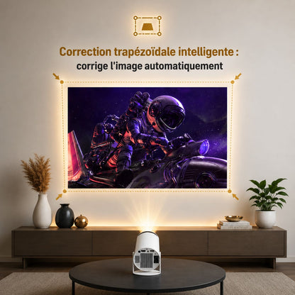 Lugoflix - Projecteur Portable 4K
