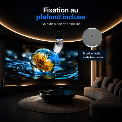Lugoflix - Projecteur Portable 4K