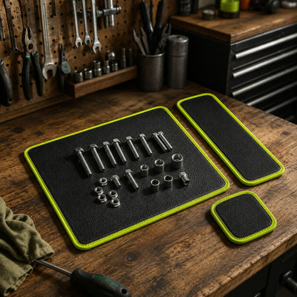 Tapis Magnétique pour Outils — Set 3 Pièces Flexibles
