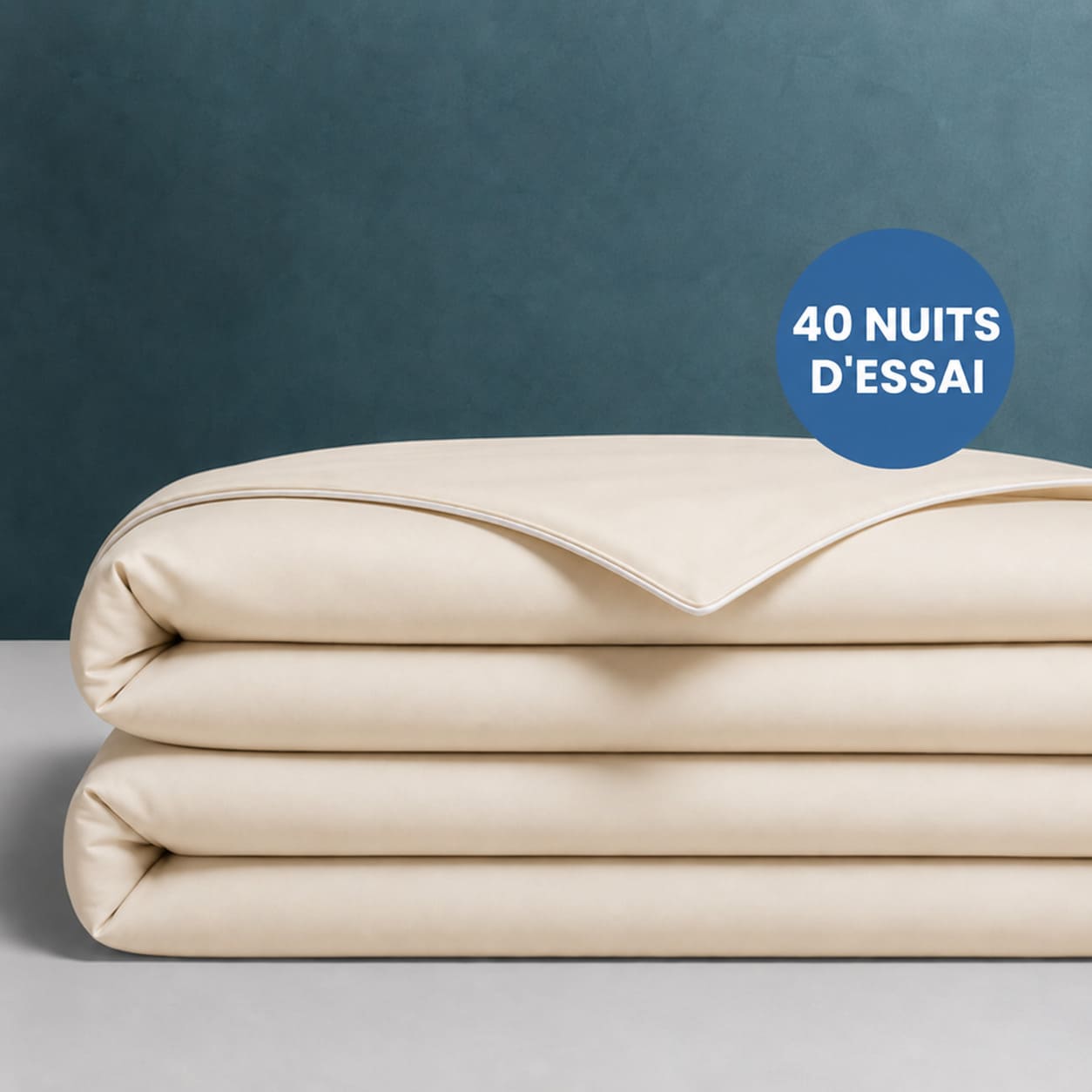 Couette Glacée en Soie Q-Max — Nuits d'Été Sans Sueur