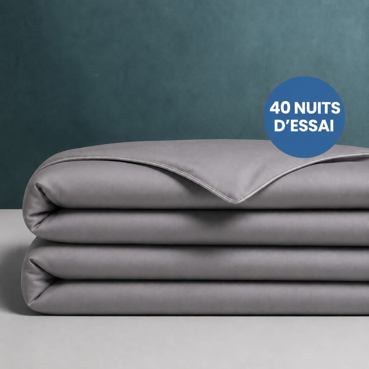 Couette Glacée en Soie Q-Max — Nuits d'Été Sans Sueur