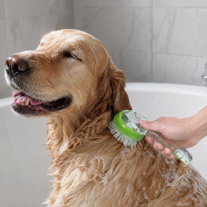 Brosse à Shampoing Massante pour Chien & Chat
