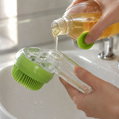 Brosse à Shampoing Massante pour Chien & Chat