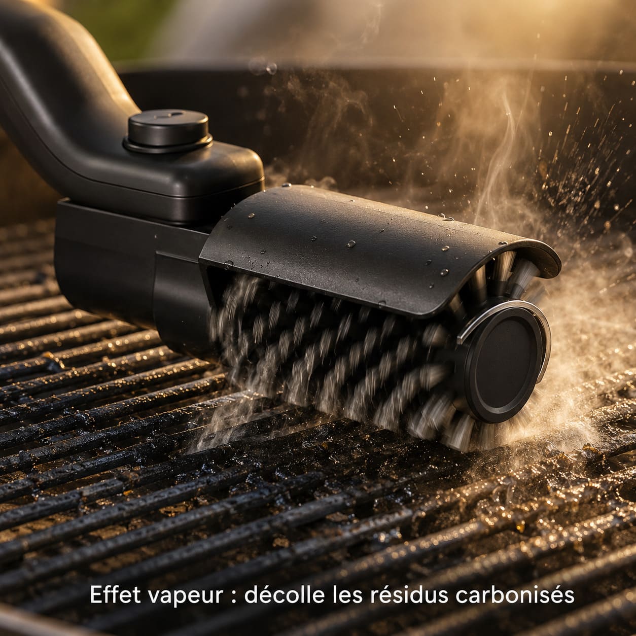 Brosse Barbecue Électrique Rotative Sans Fil