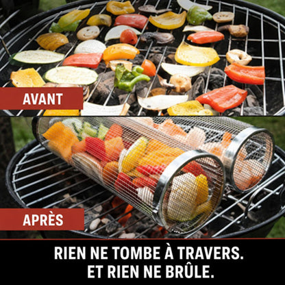 Bryn — Panier Grill Rotatif pour Barbecue