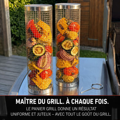 Bryn — Panier Grill Rotatif pour Barbecue