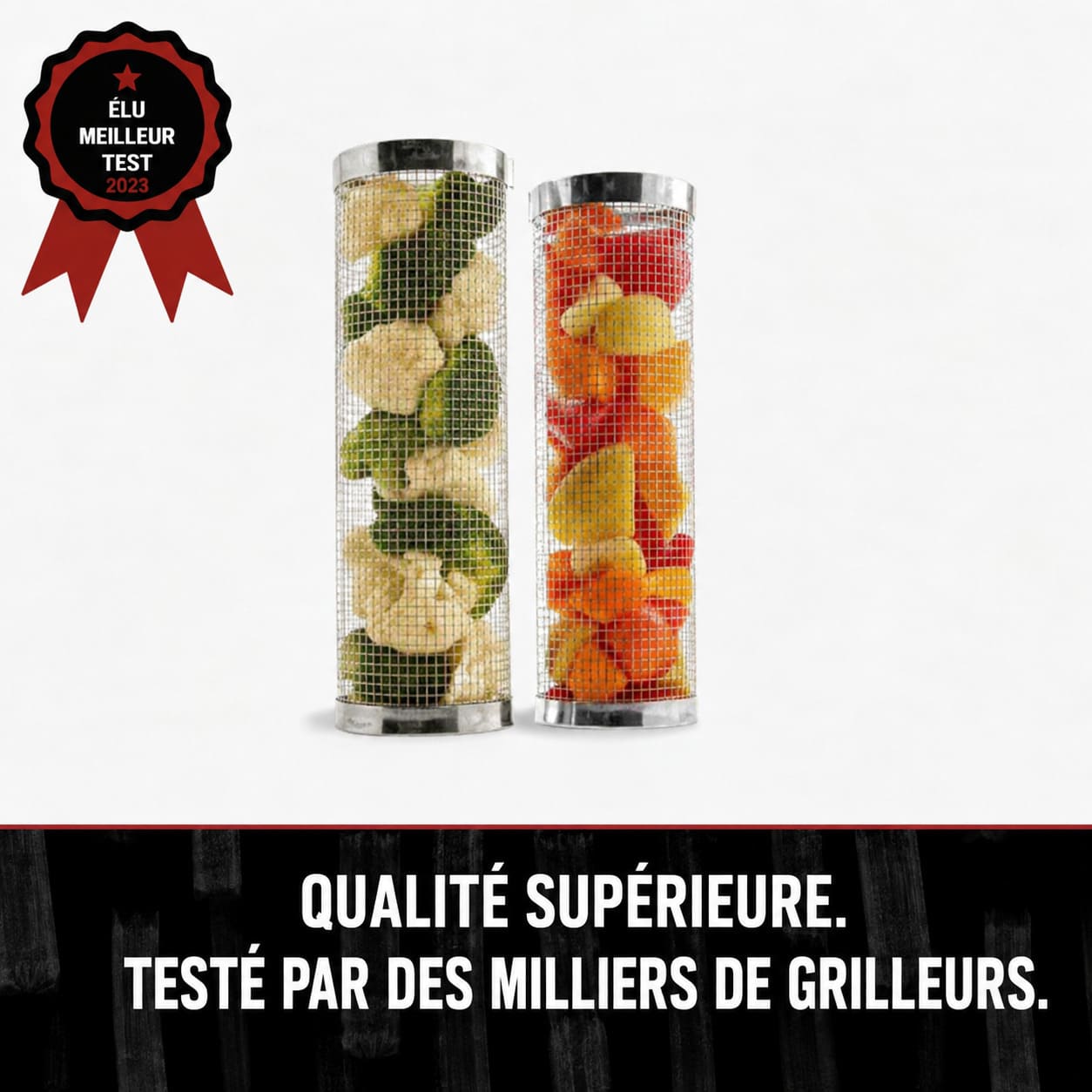 Bryn — Panier Grill Rotatif pour Barbecue