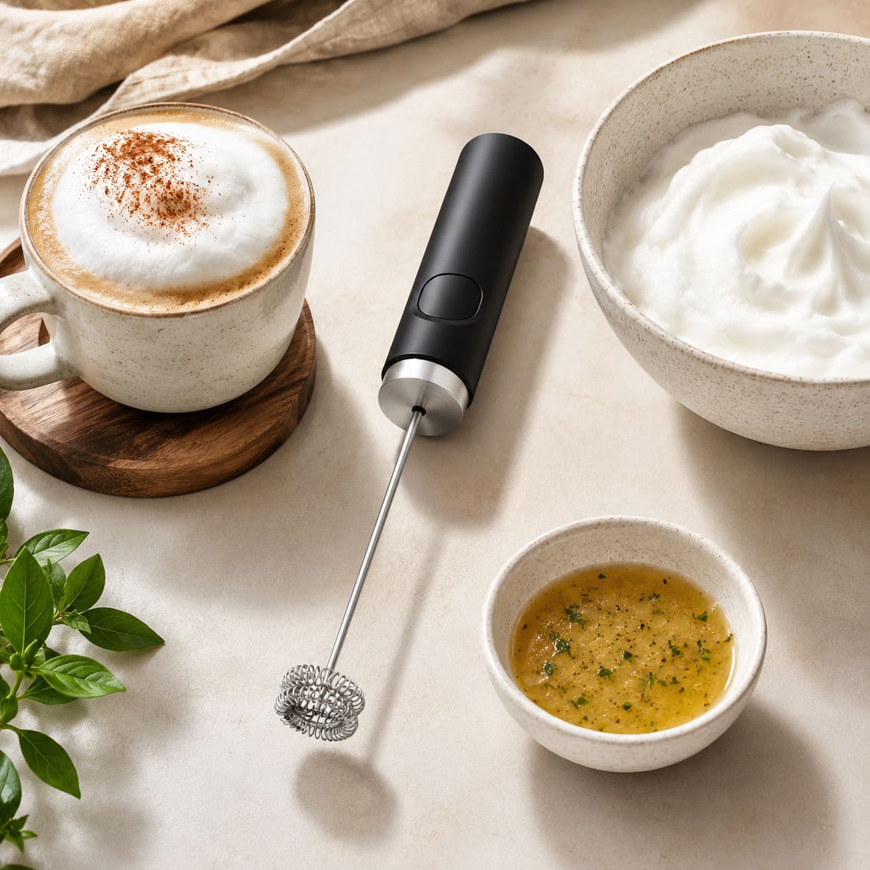 Mousséo – Mousseur à Lait Électrique Sans Fil