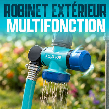 Raccord Pivotant 180° – Robinet & Tuyau d'Arrosage