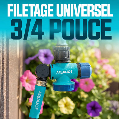 Raccord Pivotant 180° – Robinet & Tuyau d'Arrosage