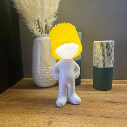Mr Lampadaire — La lampe personnage qui fait sourire