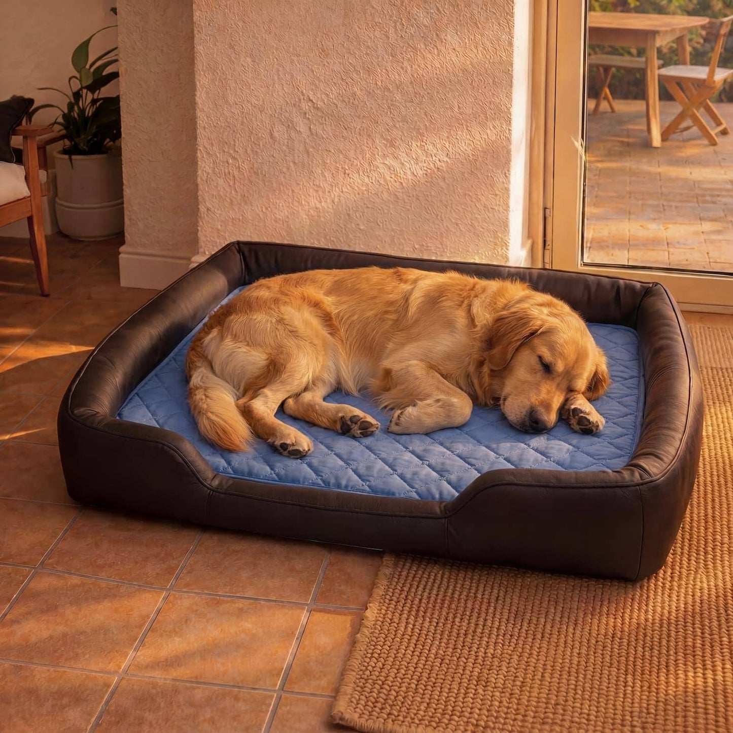 Tapis chien rafraichissant