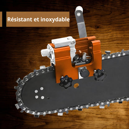 NordSlip™ — Outil d'Affûtage de Chaîne pour Tronçonneuse